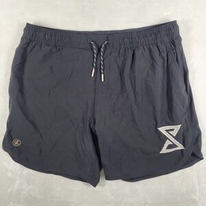 Legends Luka Shorts Men's 2XL Black Lined Athletic‎ Running Gym Workout Training